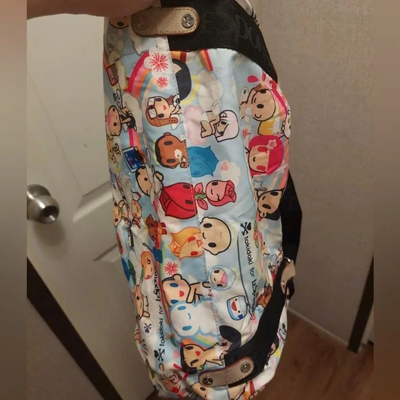 Tokidoki Lesportsac Paradise Print Duffle Bag - Picture 2 of 6